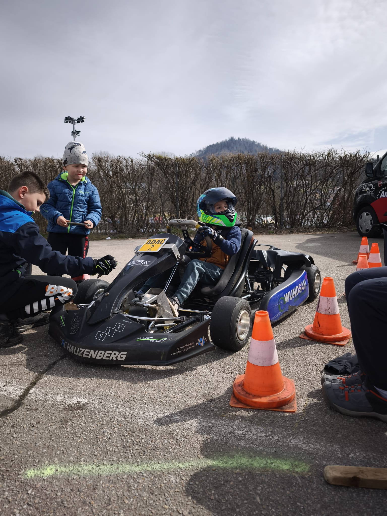 Kart-Slalom für Kinder ab 5 Jahren