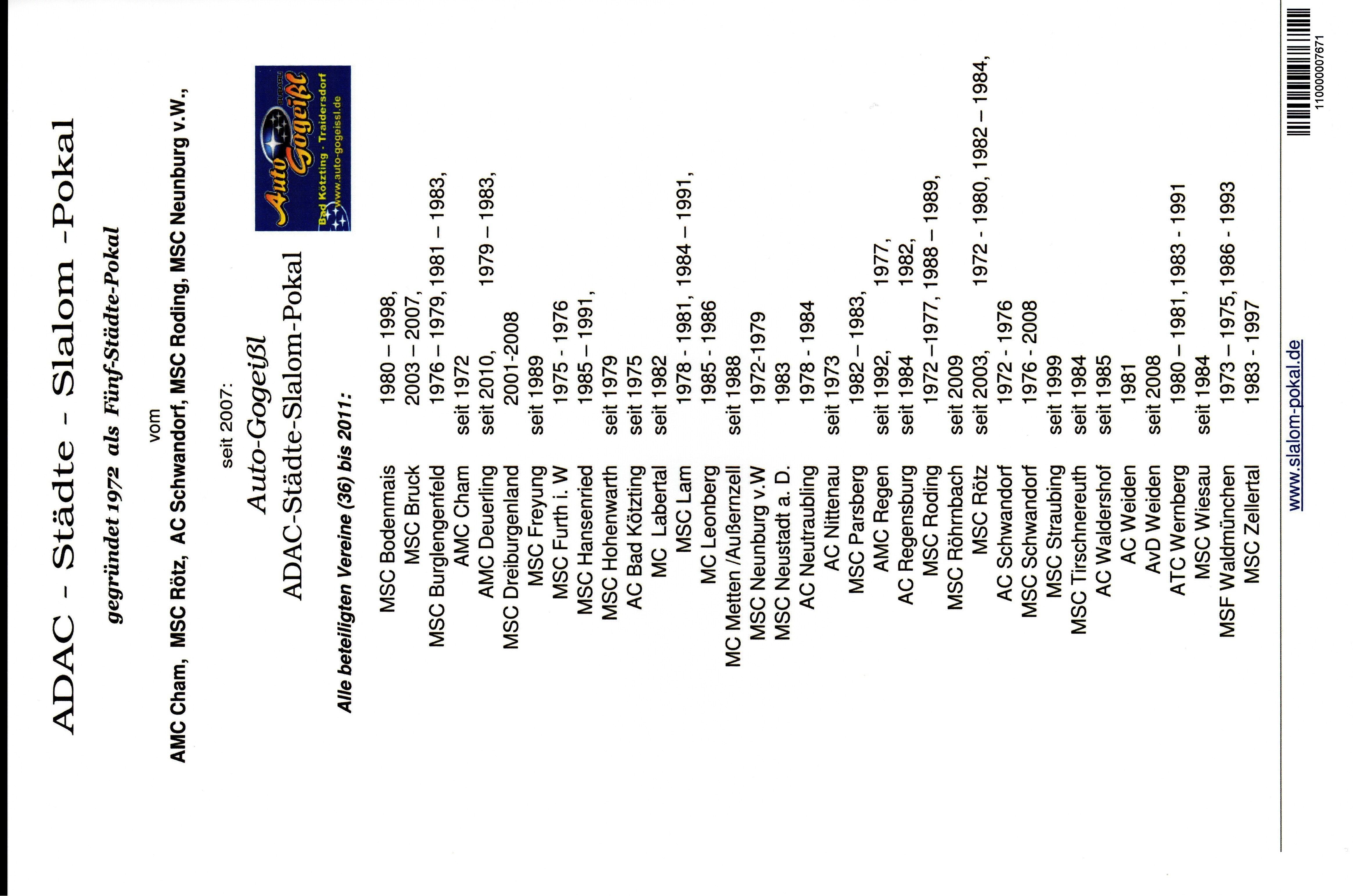 11 Städte Slalom Pokal Seite 61