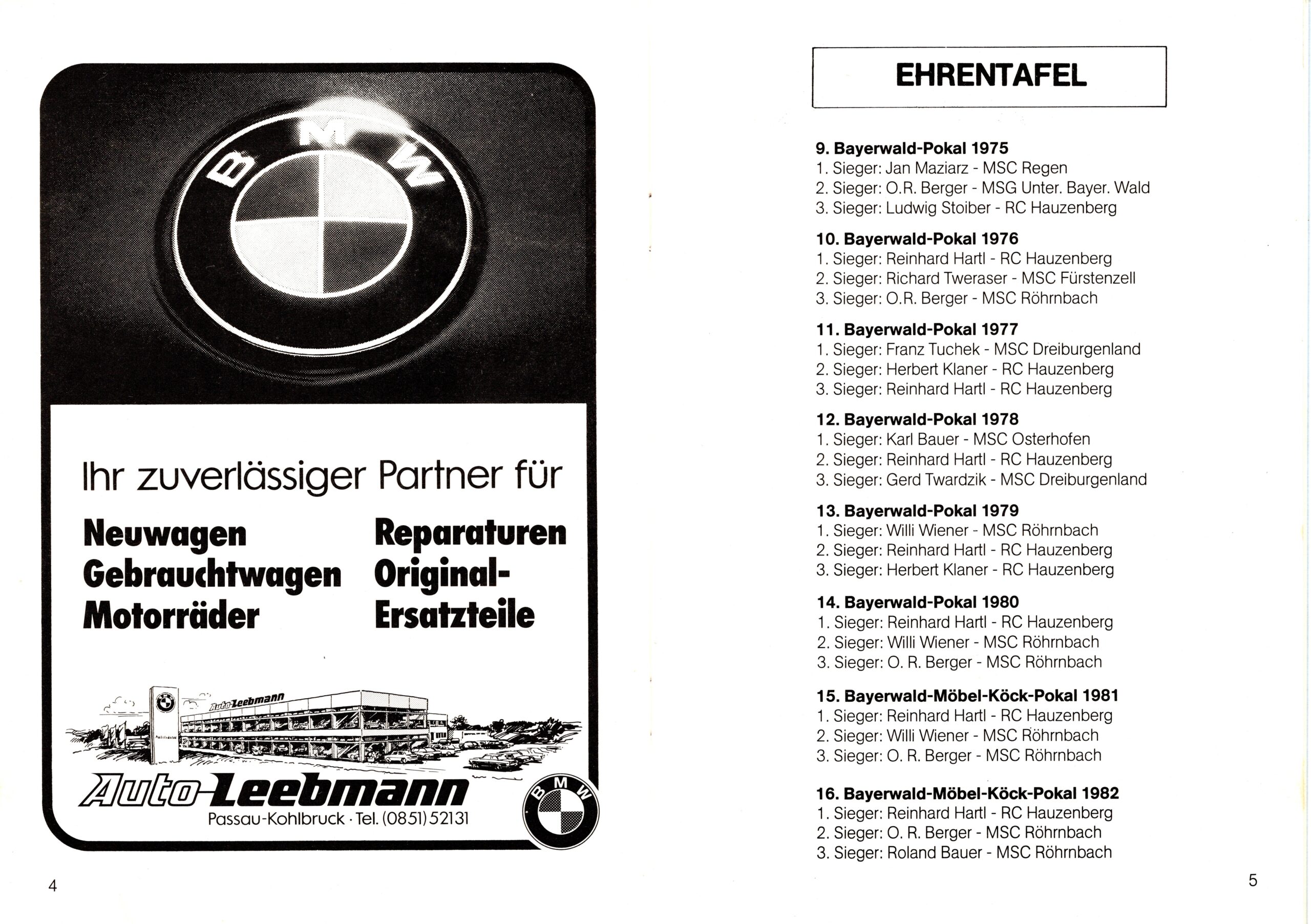 BayerWaldpokal 1983 Seite 4