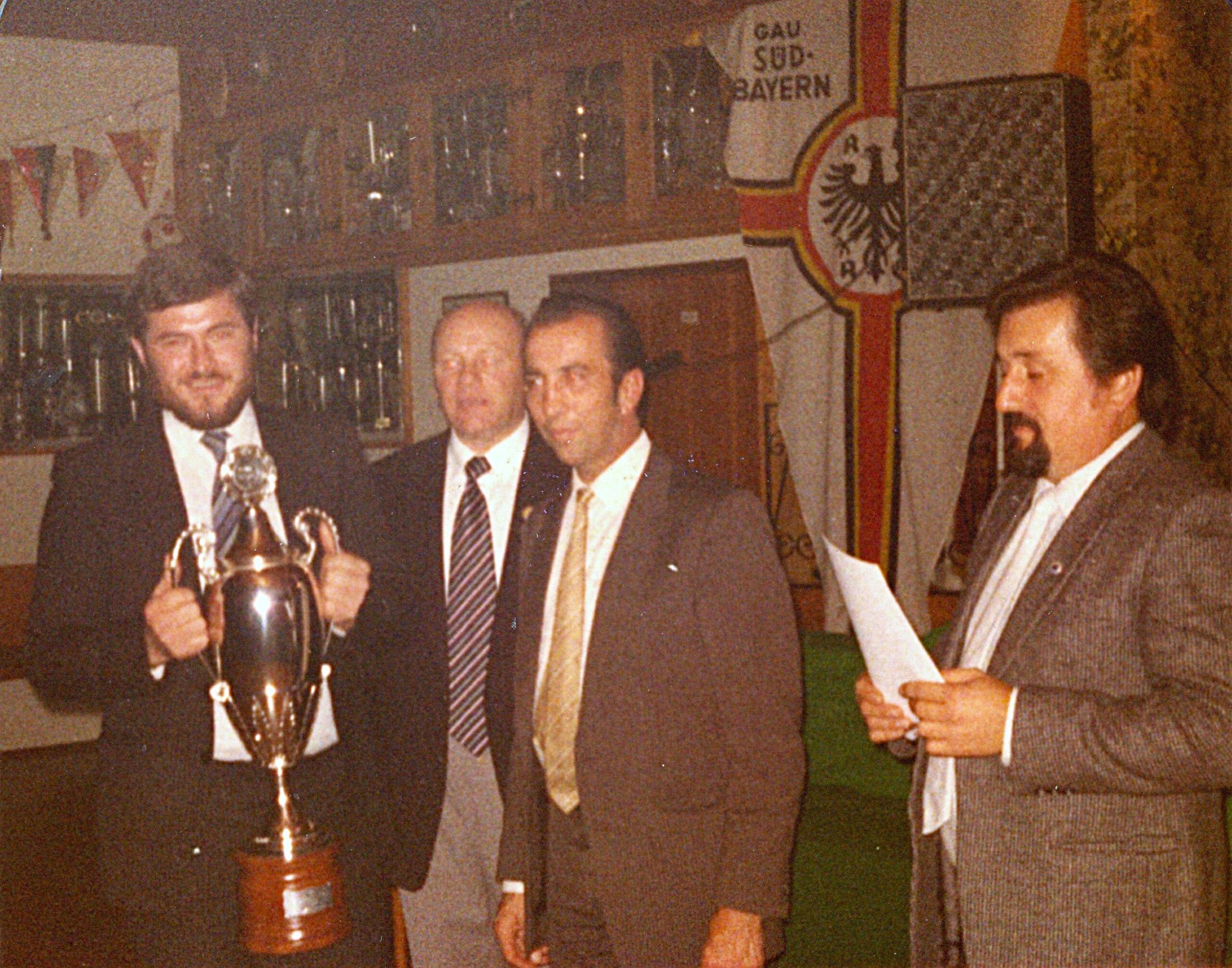 Bayerwaldpokal 1982 Sieger Reinhard Hartl
