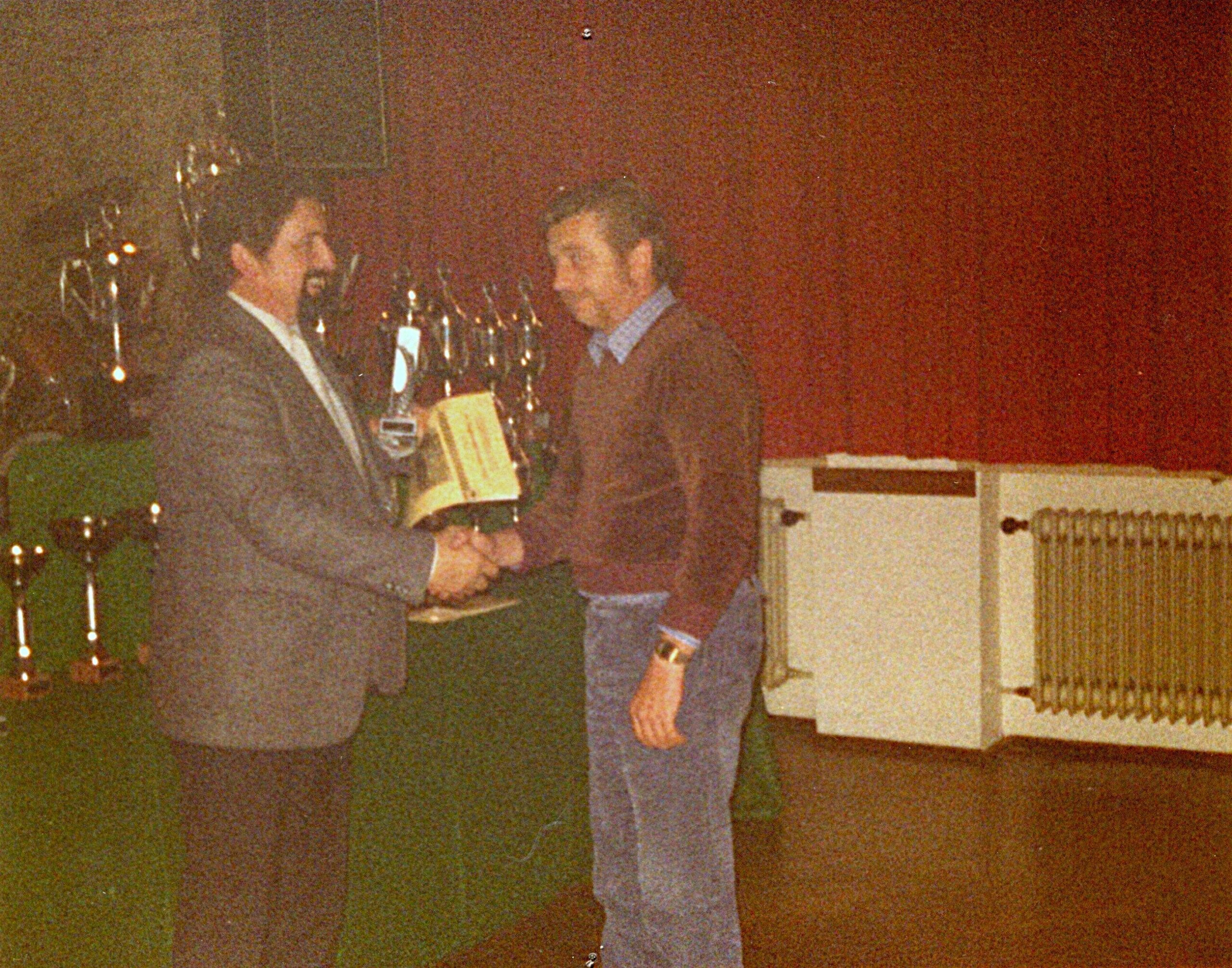 Bayerwaldpokal Siegerehrung 1982