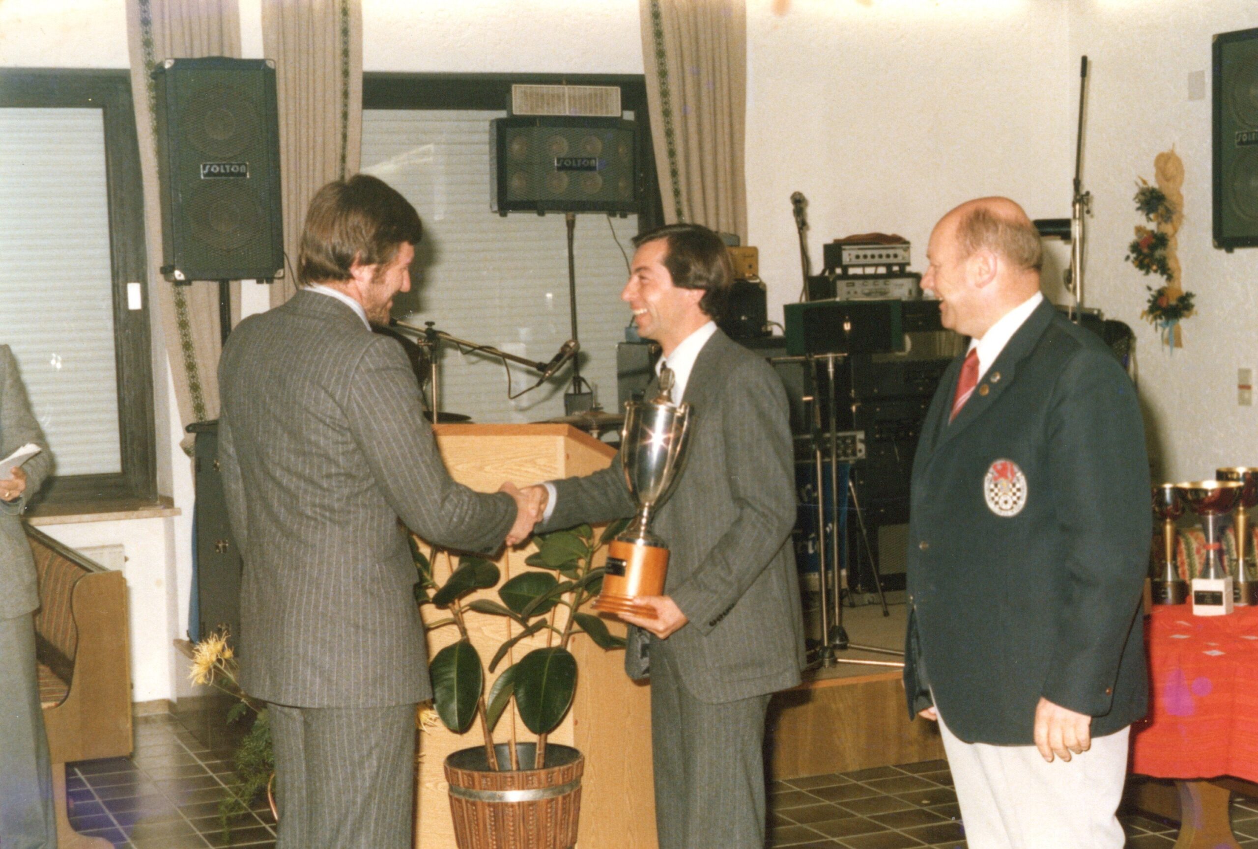 Bayerwaldpokal Siegerehrung Reinhard Hartl