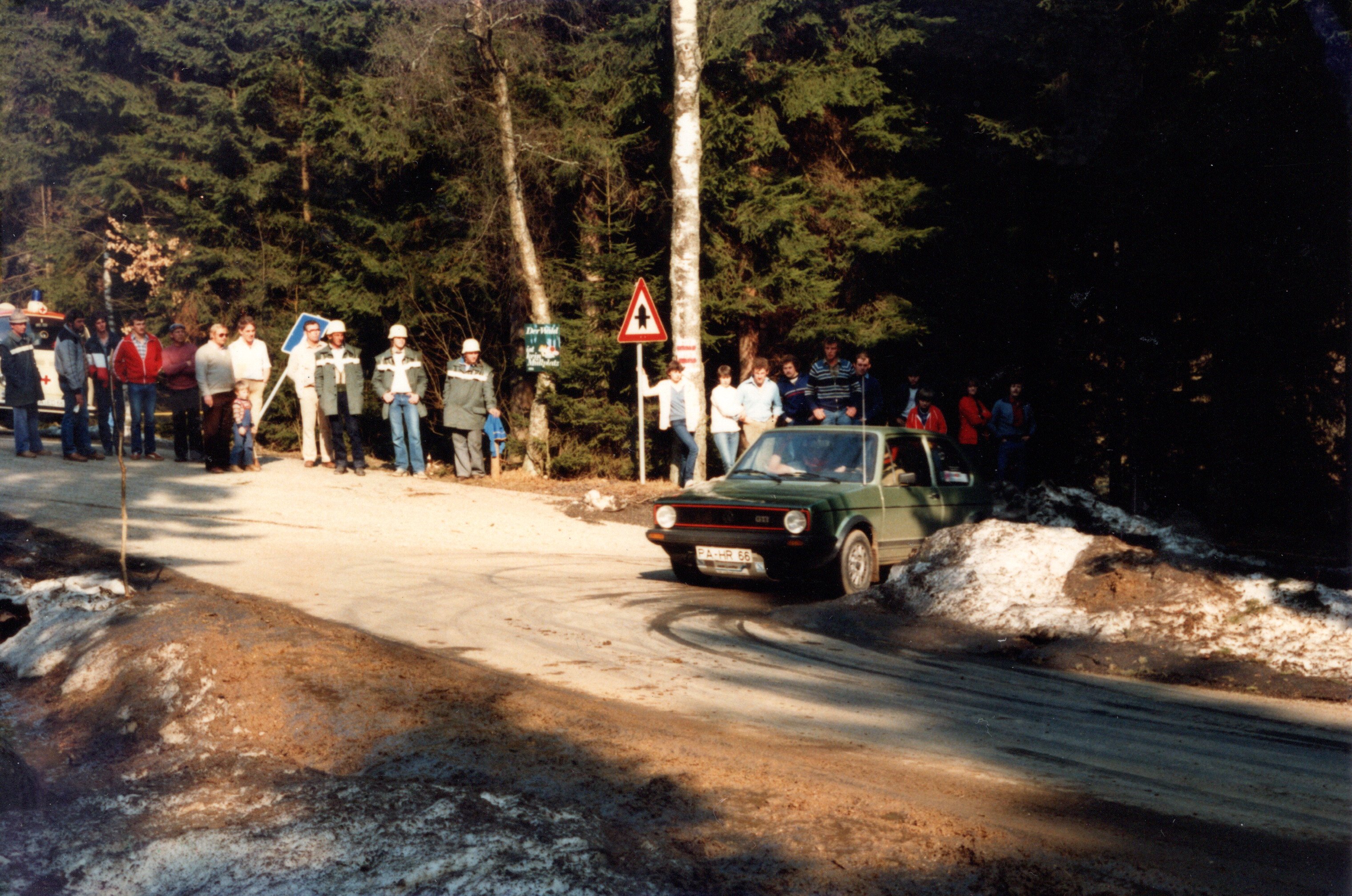 Rallye Hohenwarth Reinhard Hartl mit Kurtl Drexler - 2.Prüfung