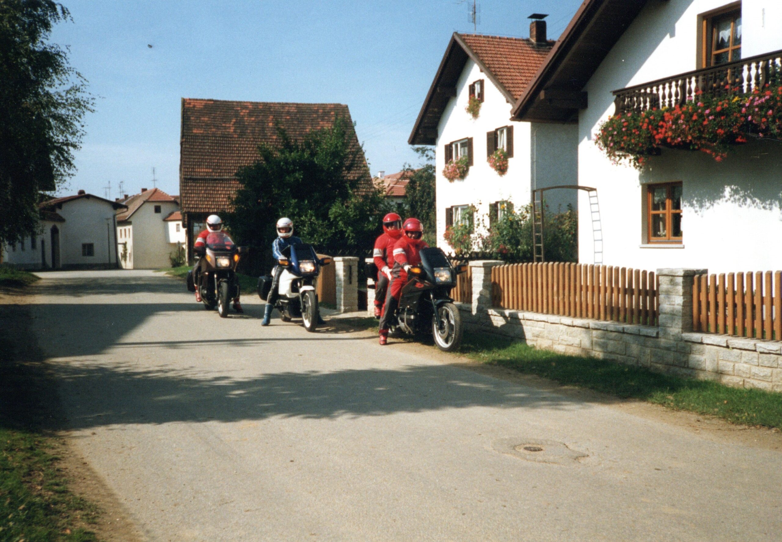 Motorrad Ausflug beim RC