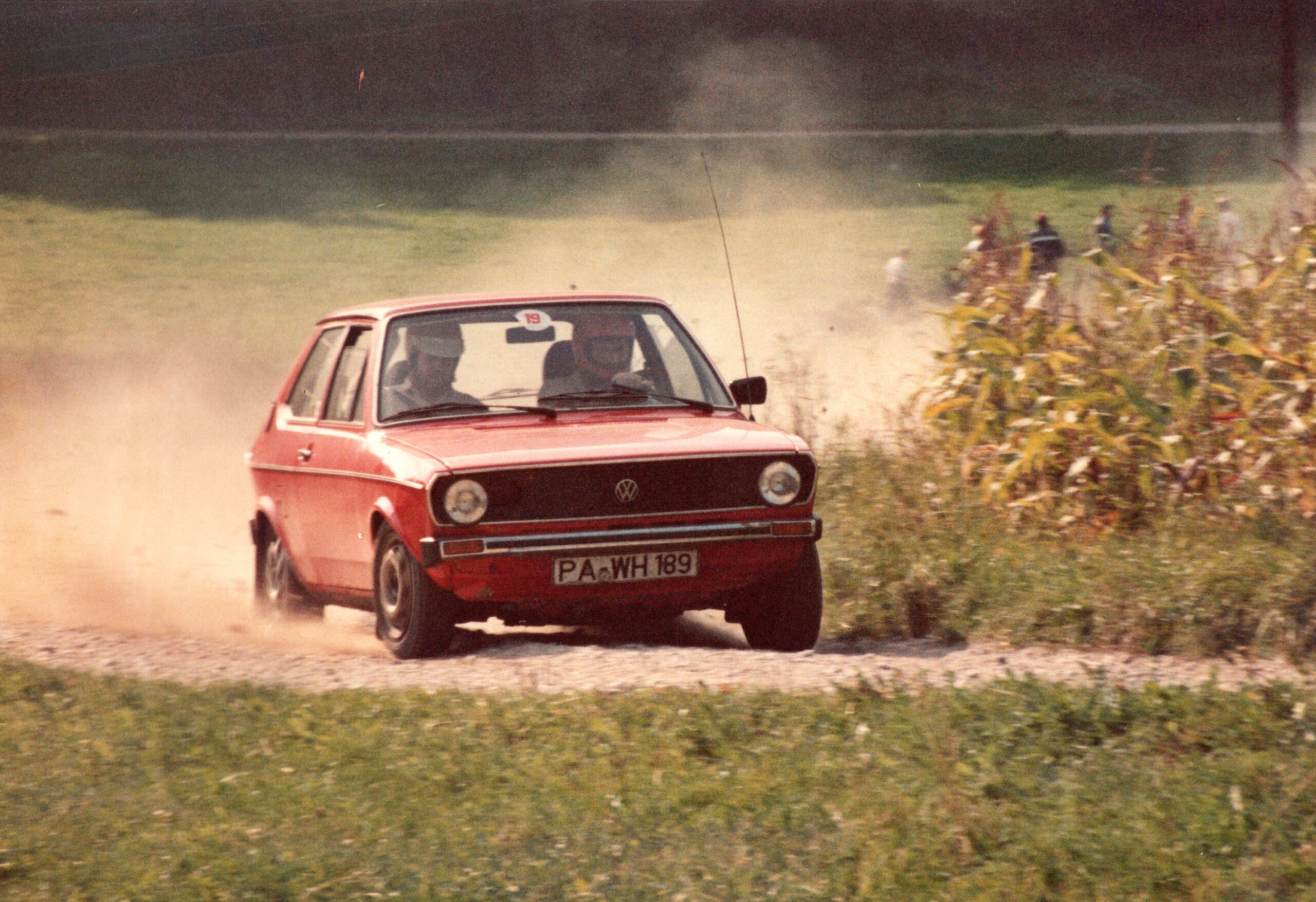 Rallye Burglengenfeld 1980 Reinhard Hartl mit Hartl Alois 2