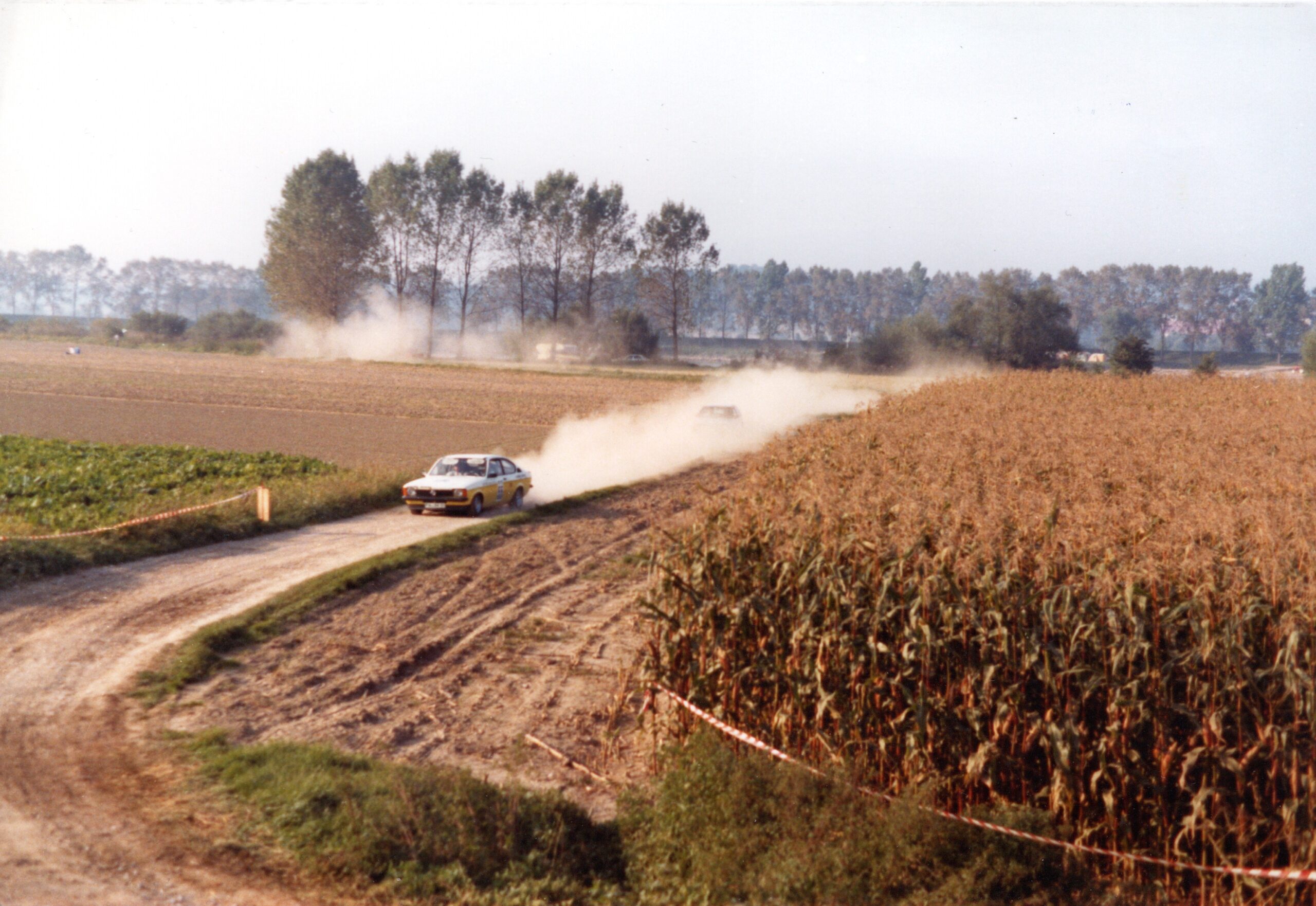 Rallye Deggendorf 1985 Mattig H.J. vor Hartl R.