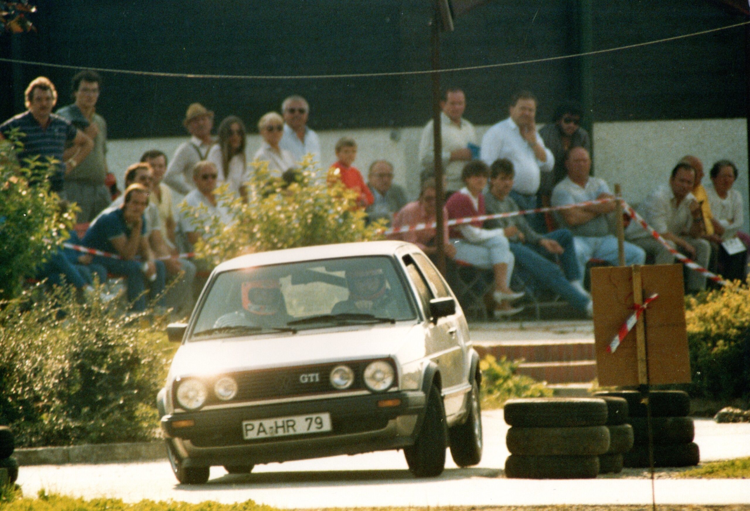 Rallye Deggendorf 1985 Reinhard Hartl mit Herbert Klaner 3