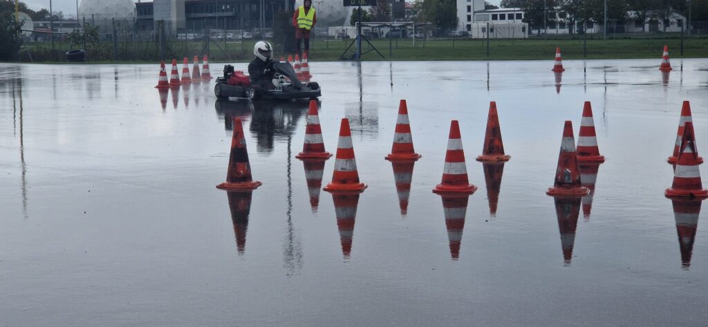 Regenrennen im 270er