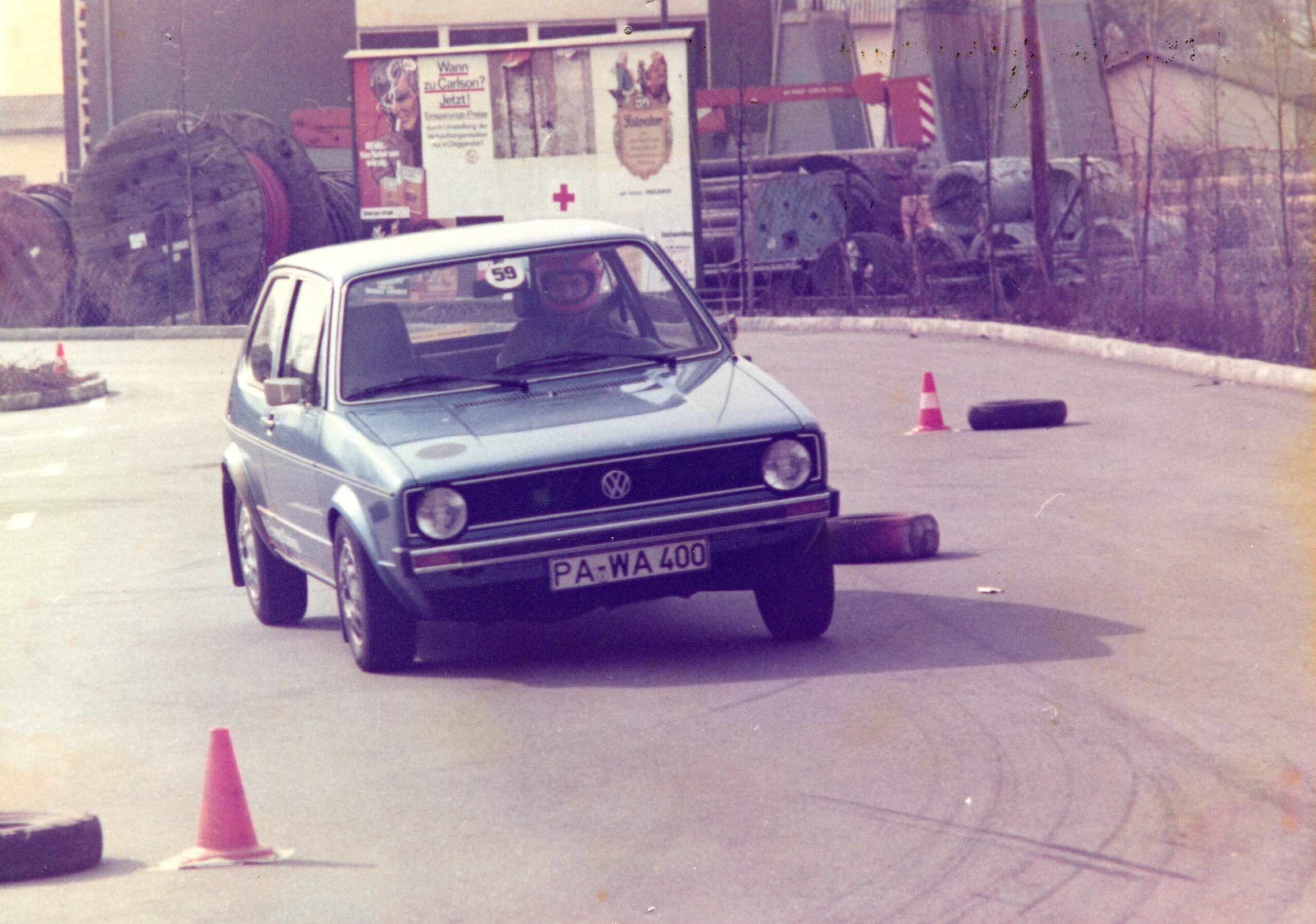 Slalom Deggendorf 1975 Reinhard Hartl