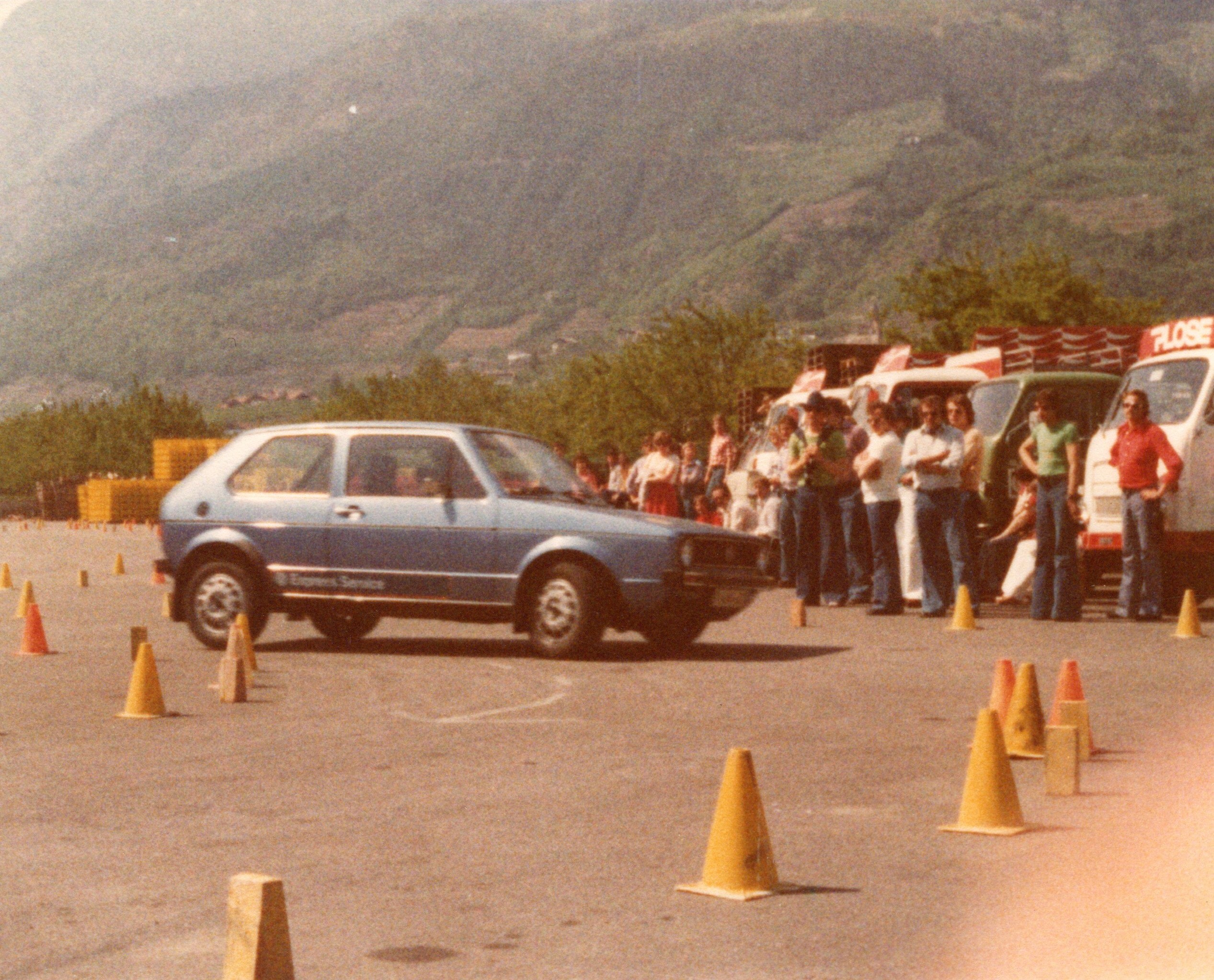 Slalom Meran 1975 Reinhard Hartl