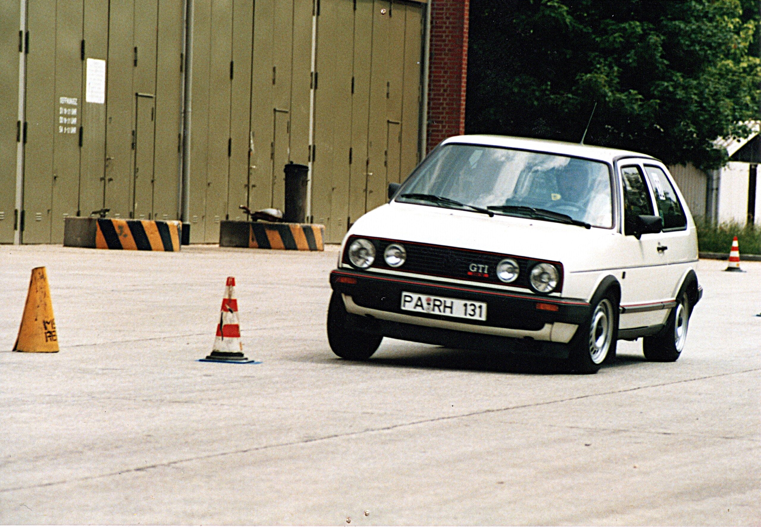 Slalom Regen Hartl Reinhard