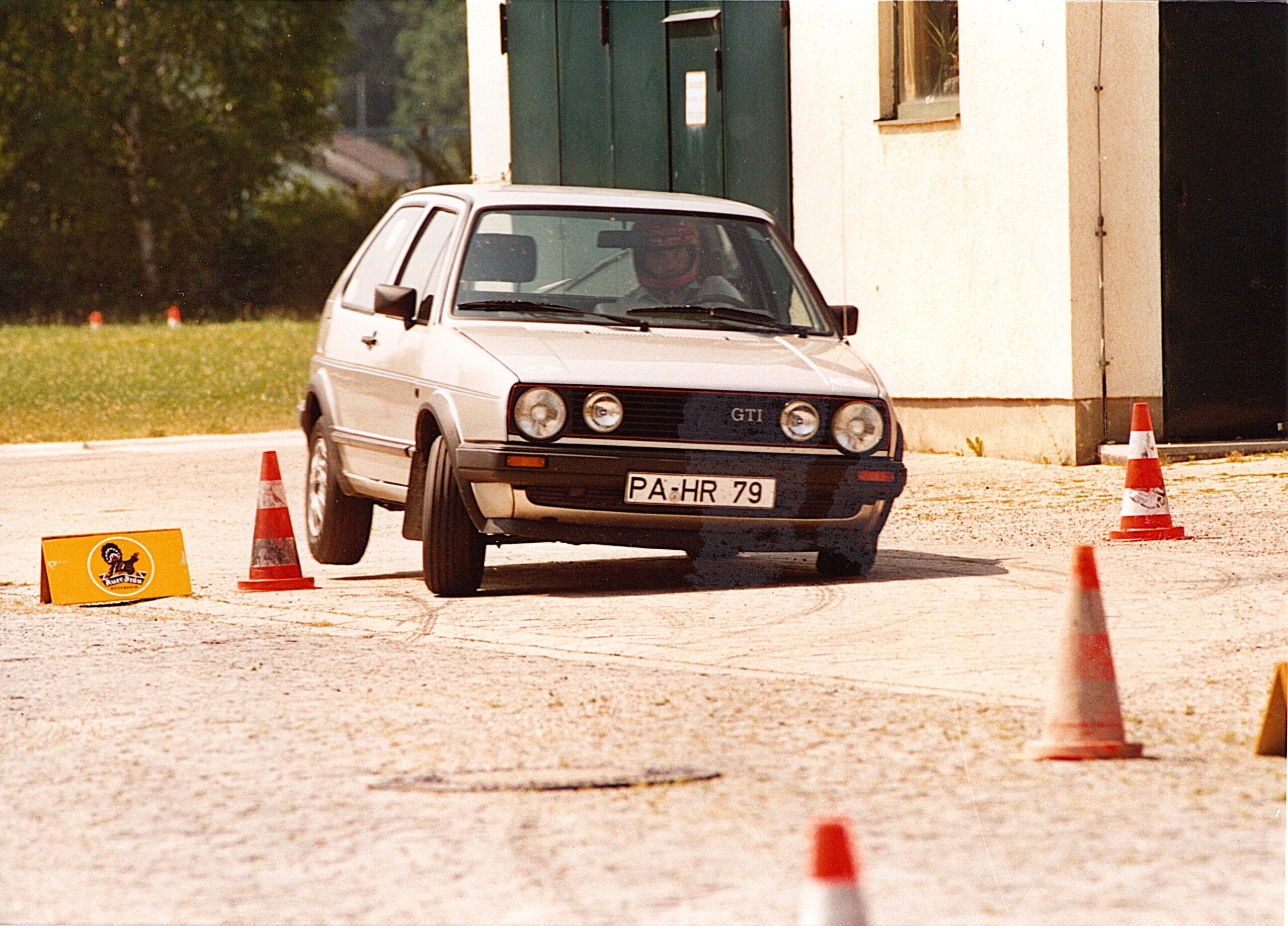 Slalom Rosenheim 1985 Reinhard Hartl